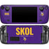NFL Minnesota Vikings Team Motto Steam Deck Handheld Gaming Computer Skin